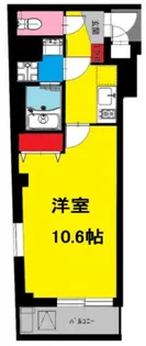 bCASA 西日暮里【2階】の間取り