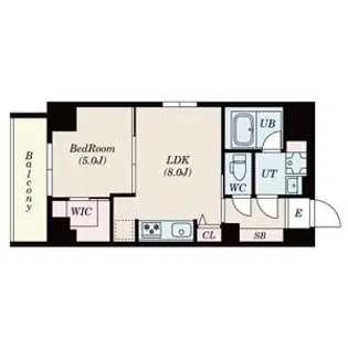 S-RESIDENCE押上epure【2階】の間取り