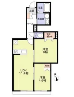 レコルト【1階】の間取り