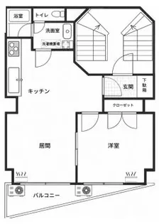 グンショウ二番町ビル【3号室】の間取り