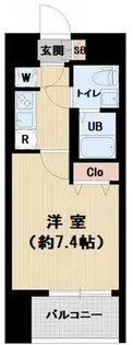 AXAS文京関口【10階】の間取り