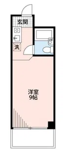 ヒルズ中野【3階】の間取り