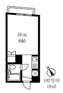 グランドパレス高円寺【1階】の間取り
