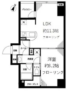 日本橋はないち【4階】の間取り