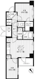 コスモリード新宿余丁町【2階】の間取り