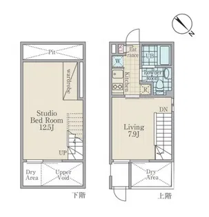 PARK RESIDENCE 西新宿【1階】の間取り