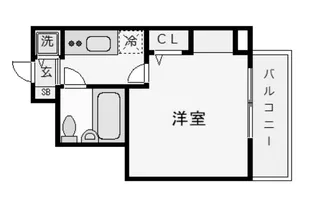 シンシア本郷東大前【7階】の間取り