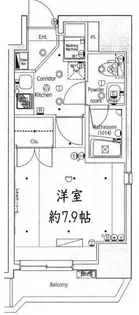 セジョリ上野【9階】の間取り