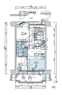 カルミネ西葛西【802号室】の間取り