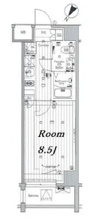 メイクス浅草イースト【5階】の間取り