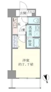 CORVAL本郷三丁目【7階】の間取り