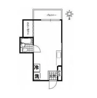 マンションメナハウス【8階】の間取り