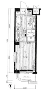 ルーブル下北沢弐番館【6階】の間取り