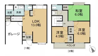 広島県広島市西区高須1丁目【一戸建】の間取り