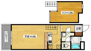 エンバシーコート矢賀【4階】の間取り