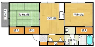 オリエントたになかの間取り