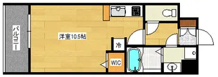グラビスコート広島駅前通り【9階】の間取り
