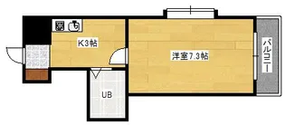 グランドール西原【7階】の間取り