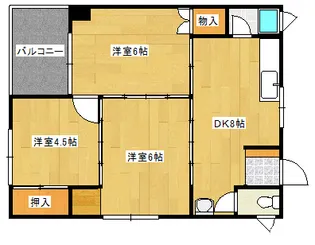 吉村建設ビルの間取り