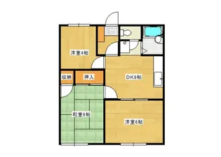 ファミール洋光台【2階】の間取り