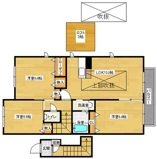 グレースK’sアベニューA棟の間取り