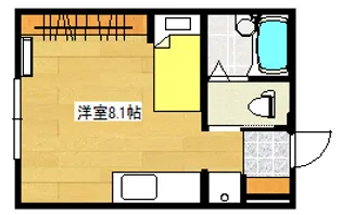 ハイドランジア草津【2階】の間取り
