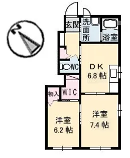 コートベアーの間取り