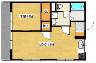 コーポ吉田の間取り