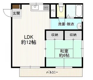 コーポ宮本【3階】の間取り