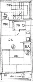 コーポ乗松【2階】の間取り