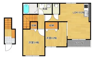 サニーサイド府中浜田【2階】の間取り