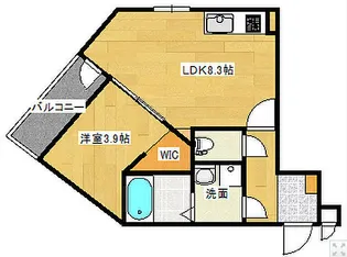 RYO.STA.草津【3階】の間取り