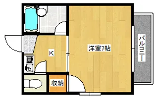 サバービア山根の間取り