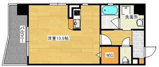 サムティレジデンス平和大通り【5階】の間取り