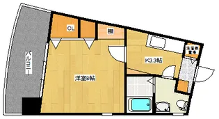 サンクレスト【8階】の間取り