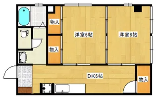 サンコウワークテソーロ【402号室】の間取り