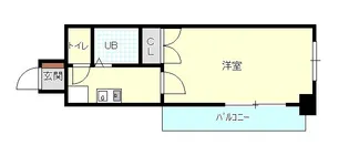 サンドエル東蟹屋【6階】の間取り