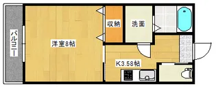 ピーエス庚午北の間取り