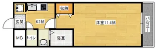 シャルマン財官1【1階】の間取り
