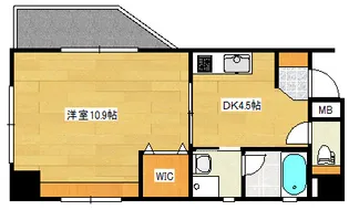 シャングリラⅠ【5階】の間取り