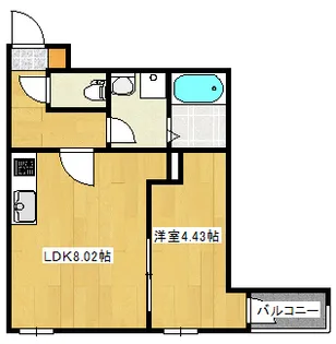 セブンプロート草津南【1階】の間取り