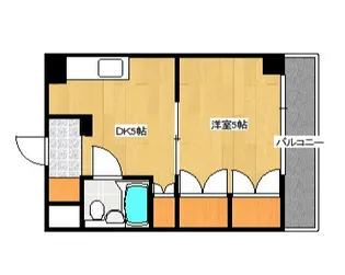 グレース天満【3階】の間取り