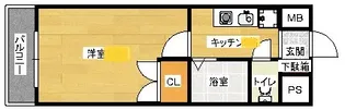 センチュリー曙2【2階】の間取り