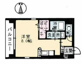 サンハート【3階】の間取り