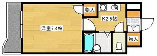 ソレーユ西山【3階】の間取り