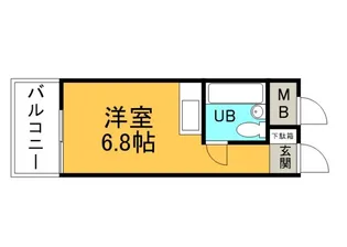 ダイアパレス皆実町の間取り