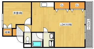 中尾マンションの間取り