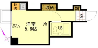 チサンマンション広島の間取り