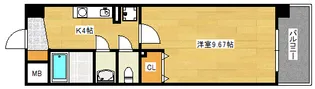 第20友建ビル【4階】の間取り