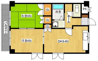 ディンプルハウス【3階】の間取り